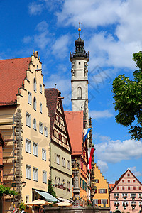 德国传统城镇的建筑图片