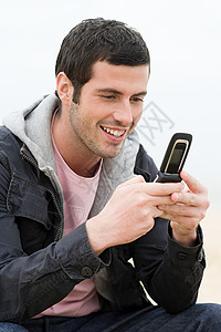 年轻人用手机背景图片
