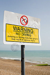 禁止跳水标志图片