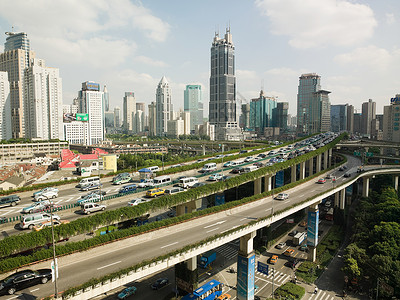上海高架公路图片