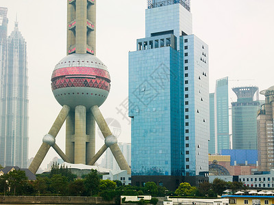 上海东方明珠塔浦东高清图片素材