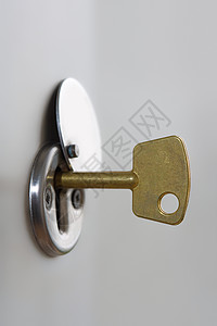 锁里的钥匙图片