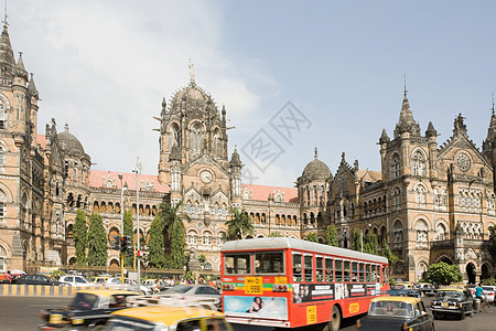 孟买希瓦吉终点站背景图片