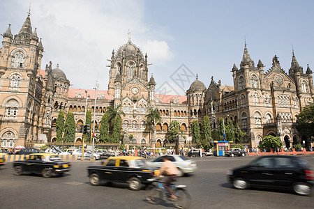 孟买希瓦吉终点站背景图片