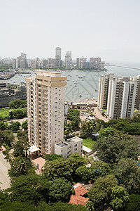 孟买市景背景图片