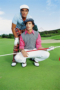 男子高尔夫球手图片