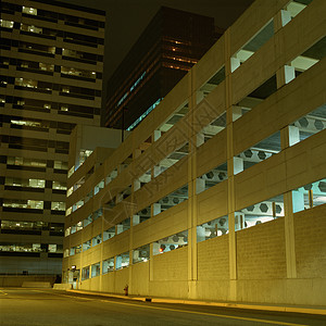 夜间建筑物图片