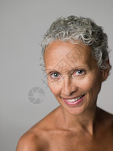 老年妇女的肖像女人高清图片素材