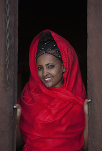 埃塞俄比亚妇女的肖像图片