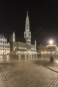 比利时布鲁塞尔市政厅图片