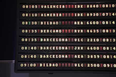 机场信息公示板背景图片
