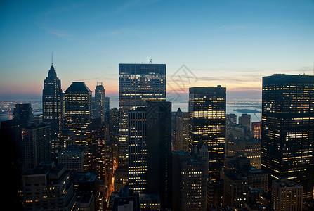 美国纽约曼哈顿建筑高清图片素材