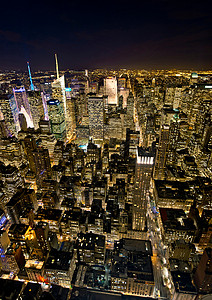 美国纽约曼哈顿帝国大厦图片