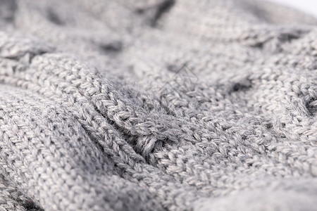冬季围巾材质特写图片