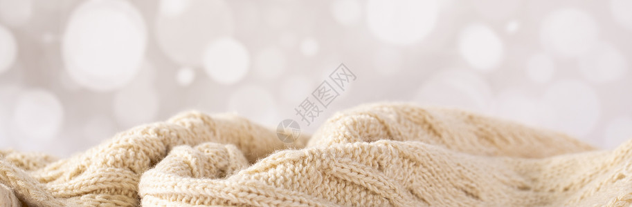 冬季围巾背景图片