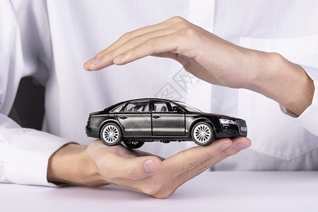 车辆出行汽车保险概念图背景