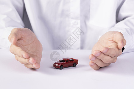 汽车保险概念图背景图片