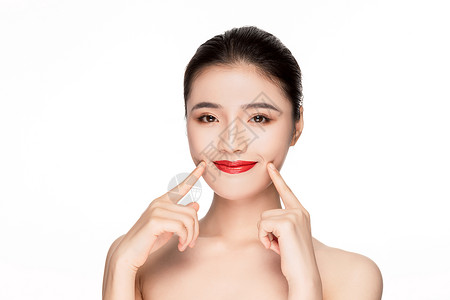 美女美容保养护肤中国人高清图片素材