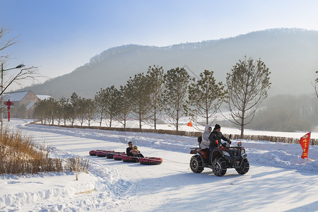 雪村印象梦幻雪国高清图片素材