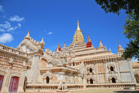 缅甸蒲甘寺庙佛塔图片