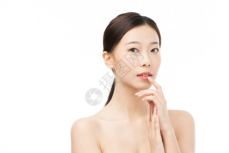 女性护肤美容形象图片