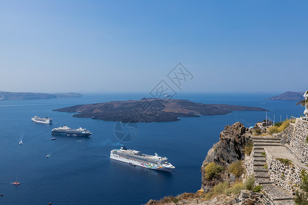 浪漫的爱琴海海岛风光图片