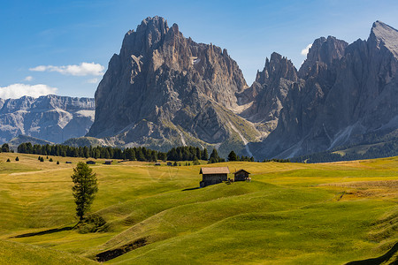 意大利多洛米蒂山区自然风光高清图片