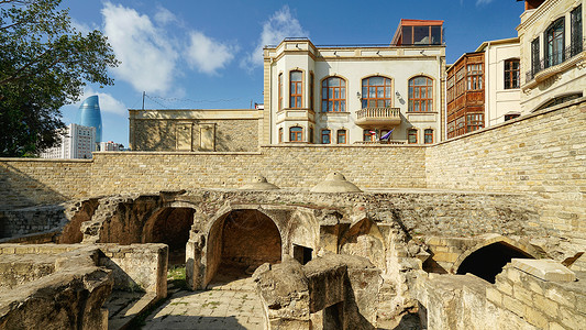 阿塞拜疆巴库老城图片