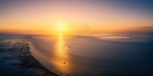 世界湿地日世界遗产黄海湿地背景