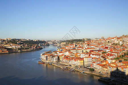 葡萄牙波尔图城市全景建筑背景高清图片素材