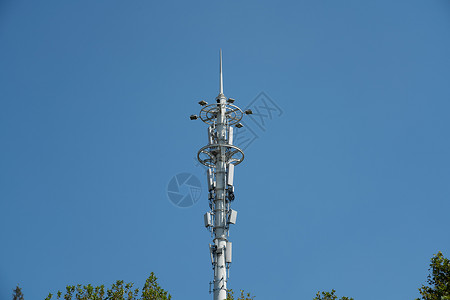 汽车技术互联网的信号武汉住宅小区电信通讯基站信号放大器背景