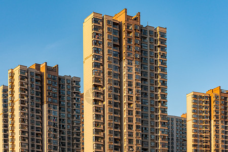 高层经济论坛高端小区外观背景