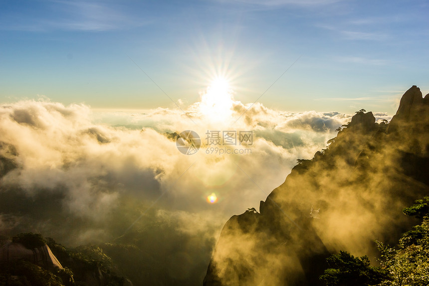 黄山自然风光