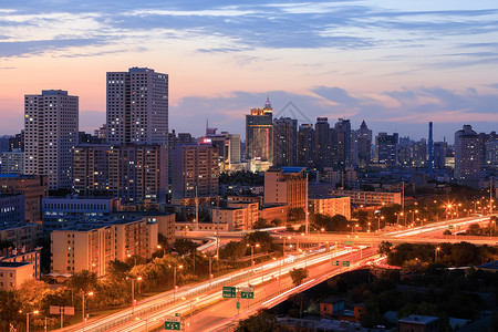 都市公园新疆乌鲁木齐市红山公园俯视图背景