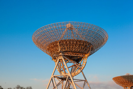 北京密云不老屯天文台星空背景图片