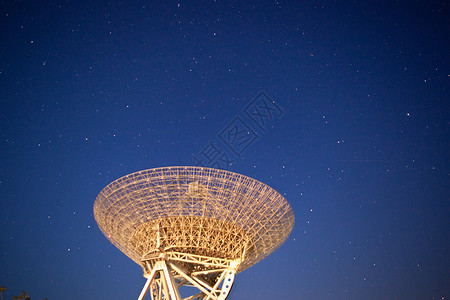 北京密云不老屯天文台星空背景图片