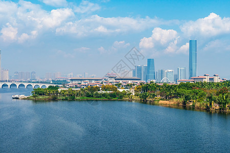 厦门园博苑景区风光背景