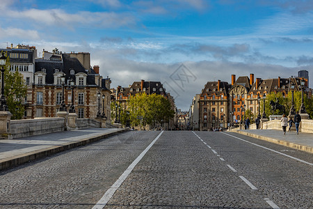 巴黎城市旅游建筑道路风光图片