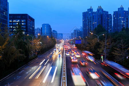 北京市朝阳区俯视图高清图片