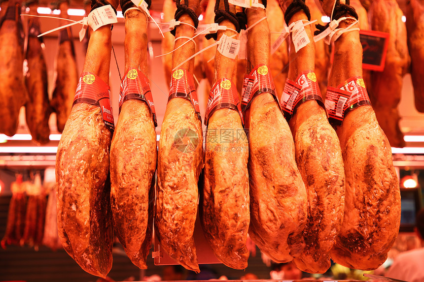 西班牙传统美食火腿图片