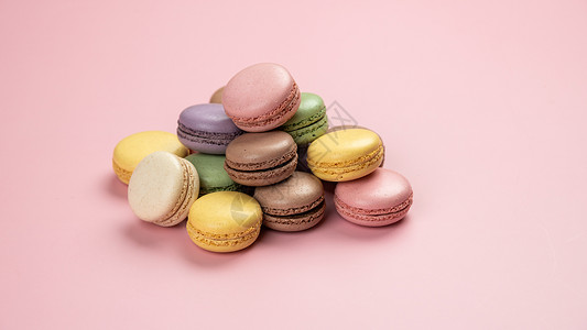 甜品马卡龙背景图片