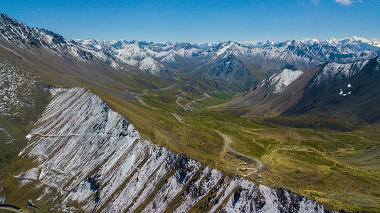 独山子新疆独库公路背景