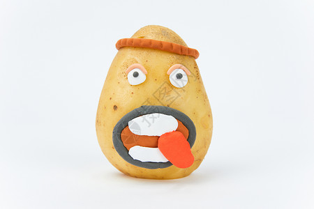愚人节创意土豆表情图片