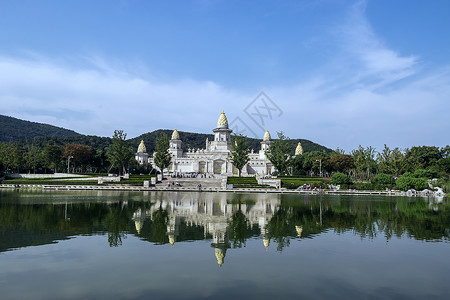 无锡灵山圣境景区建筑背景图片