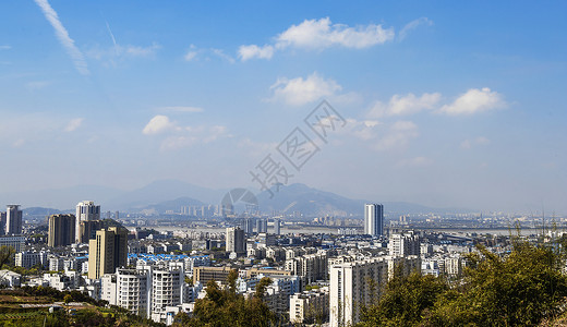 瑞安城市建筑风景天空高清图片素材