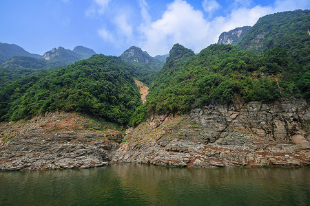 湖北省宜昌5A级景区神农溪背景图片