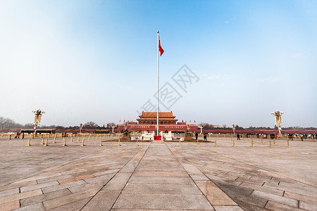 阅兵升旗天安门广场背景