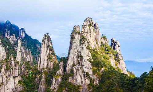 江西三清山奇景奇石图片