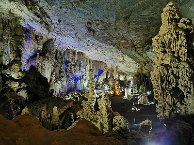 织金洞背景