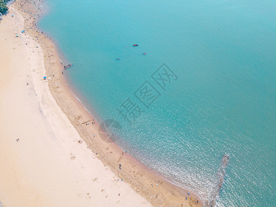 厦门海岸线沙滩高清图片